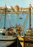 CPM Cambrils Tarragona Vue partielle Bateaux