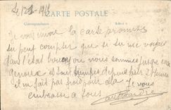 Belgium Poperinghe CPA Interior of the Notre Dame church