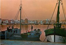 CPM Cambrils (tarragona) espana costa dorada quartier maritime barques peche
