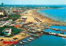 CPM Cambrils (tarragona) costa dorada le port et la plage