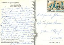 CPM Cambrils (tarragona) plage de la camping