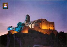 CPM Cullera (Valencia) Chateau illumine