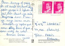 CPM Cullera (Valencia) Descente du chateau en fetes