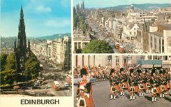 CPM Edinburgh Scott Monument Princes Street
