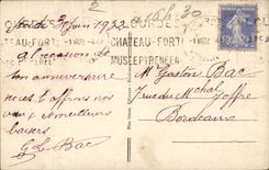 Circus of Gavarnie CPA the large cascade (height 422m)