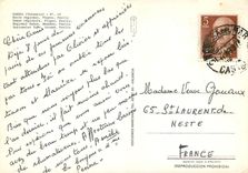 CPM Gandia Valencia Danse regionale Plages Paella 