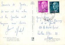 CPM Gandia Valencia Vue generale de la plage 