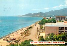 CPM Costa Dorada Tarragona Hospitalet del Infante Plage 