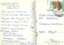 CPM Costa Dorada Tarragona Hospitalet del Infante Plage 