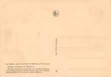 CPM Le Caillou quartier general de Napoleon a Waterloo Masque mortuaire de Napoleon