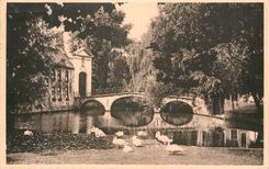 CPM Bruges Entree du Beguinage 