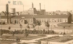 CPM Ypres La Gare 