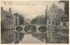 CPM Bruges Pont du Beguinage et Presbytere 