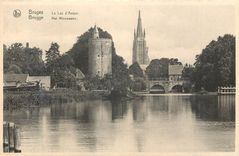 CPM Bruges Le Lac d Amour 