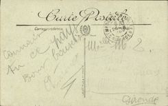 CPA Umlagerungen von Cauterets kaskadiert zur Brucke von Spanien