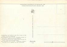 CPM Exposition Universelle de Bruxelles Les pavillons de l URSS des pays Arabes et des USA vus de la Passerelle 
