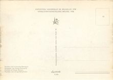 CPM Exposition Universelle de Bruxelles Pavillon de la Grande Bretagne 