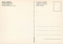 CPM Brasil Turistico Rio de Janeiro Avenida Presidente Vargas a igreja da Candelaria