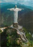 CPM Brasil Turistico Rio de Janeiro Monument to Jesus Christ the Redeemer 