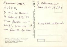 CPM L'hotel du Sud a Tafraout et Armoiries de la Province