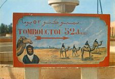CPM Le Maroc Pittoresque Zagora Depart pour l'Aventure Tombouctou Mali Chameaux