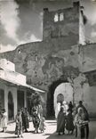 CPM Enfants Remparts Maroc