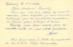 CARTE PHOTO Maroc Tarkbart 1950