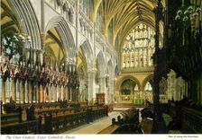 CPM The choir chancel exeter cathedral devon