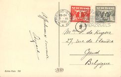 CPM Utrecht Oude Gracht met Domtoren