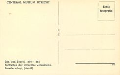 CPM Centraal Museum Utrecht Jan van Scorel Portretten der Utrechtse Jerusalems Broederschap