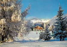 CPM Paysage d hiver sur le golf