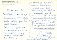 CPM Lenzerheide Valbella Heidsee mit Piz d Arbiatsh Piz Forbisch Piz Toissa und Piz Curver