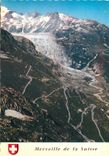 CPM Merveille de la Suisse Grimsel Furka Cols alpestress et le Glacier du Rhone