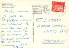 CPM Reflets sur le lac