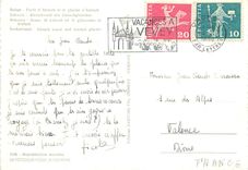 CPM Switzerland Aletsch wood and Aletsch glacier