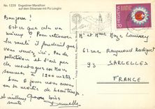 CPM Engadiner Marathon auf dem Silsersee mit Piz Longlin