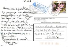 CPA Wengen Bo Sonnenterrasse Alpiner Wintersportplatz Eiger Monch und Jungfrau