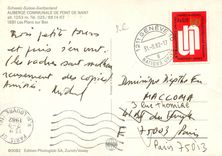 CPA Suisse Auberge Communale de Pont de Nant Les Plains sur Bex