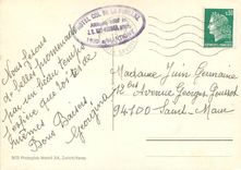 CPA Souvenir du Col de la Forclaz