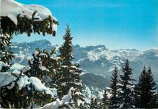 CPA Panorama vu de Villars Chesieres