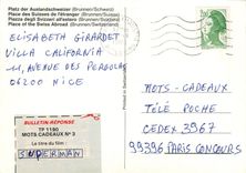 CPA Place des Suisses de l etranger Brunnen Suisse