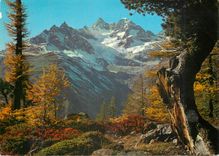 CPA Suisse Obergabelhorn und Wellenkuppe bei Zermatt