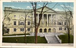 ETAS the Plain-USA-Virginia-Virginia State Library Capitol Richmond Grounds - CPR