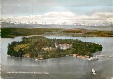 CPM Insel Mainau mit Schweizer Alpen