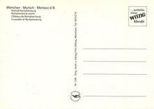 CPM Chateau de Nymphenburg