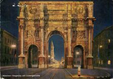 CPM Siegestor mit Ludwigskirche