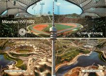 CPM Olympiaturm-Olympiastadion Jeux Olympiques 1972