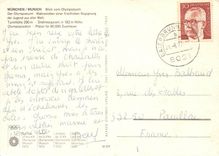 CPM Olympiaturm-Olympiastadion Jeux Olympiques 1972