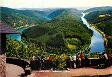 CPM Blick zur Saarschleife vom Cloef