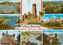 CPM Rhein-souvenir Panorama